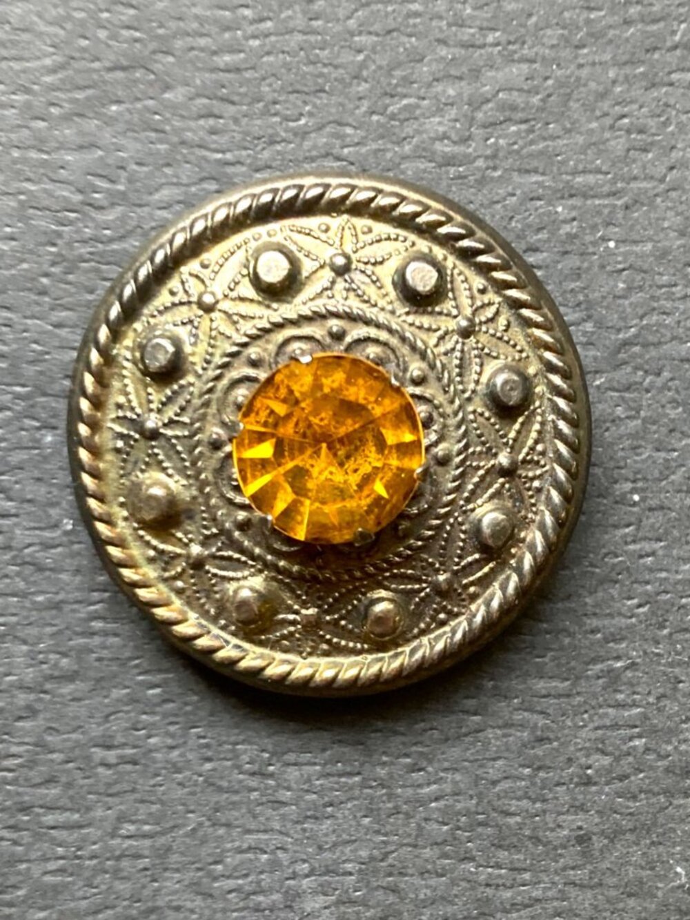 Celtic brooch to wear as a brooch or scarf clip